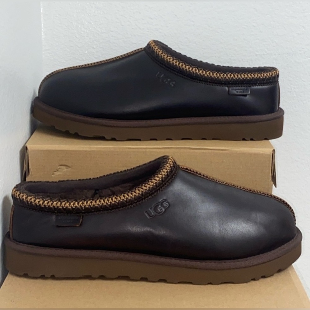 UGG TASMAN LTHR REGEN